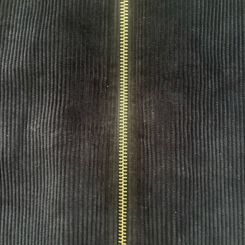 NWT GAP Navy Blue Corduroy Mini Skirt, Size 0 - Picture 3 of 9
